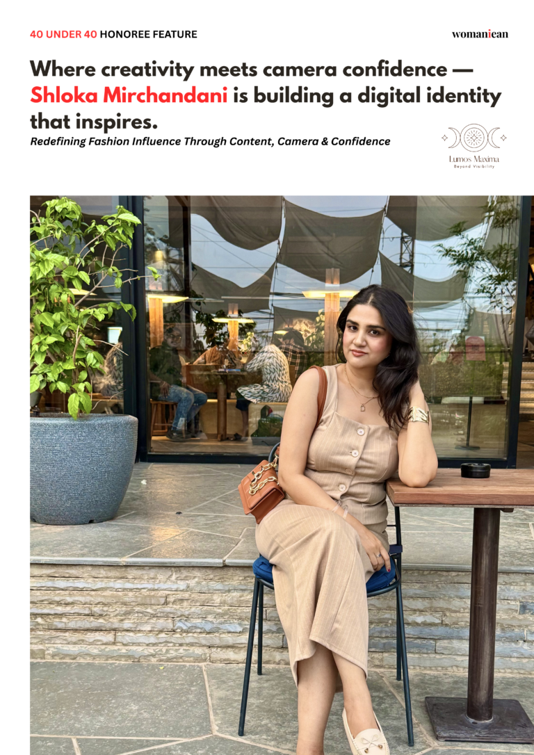 Where ambition meets authenticity — Shloka Mirchandani is crafting a modern media presence with confidence, creativity, and corporate vision.